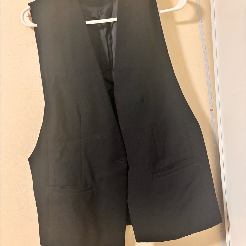 Zara Elegant Black Vest